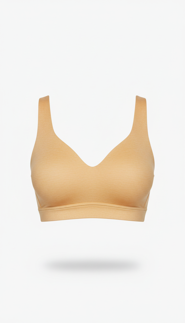 Supportive Sports Bra in Golden Light
